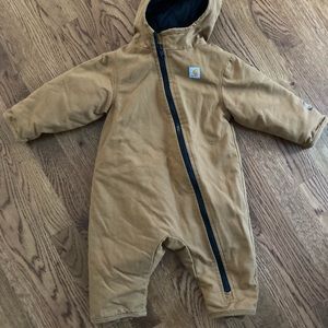 Carhartt baby quick duck snowsuit